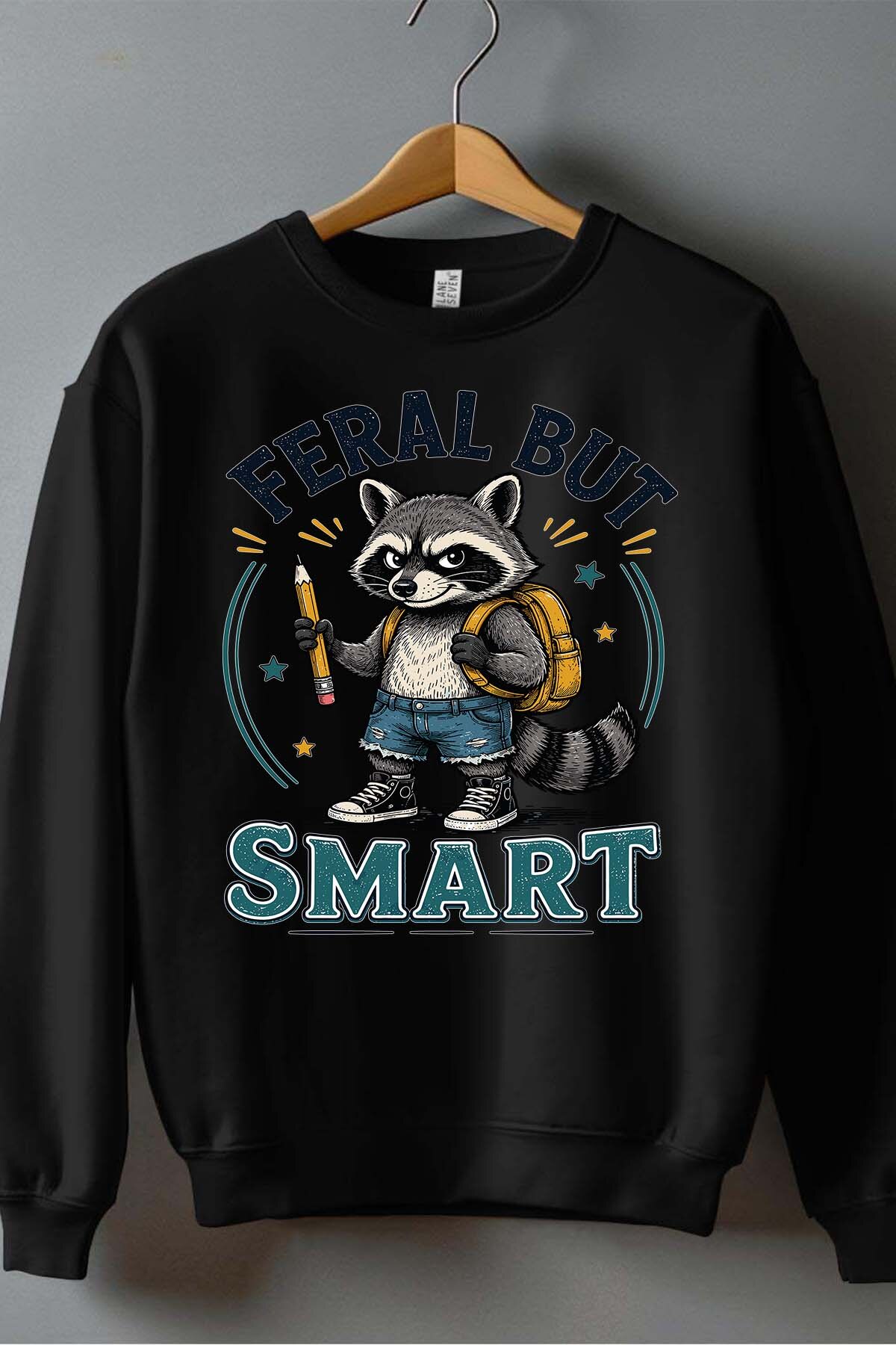 Grossiste I.A.L.D FRANCE - Feral but smart - Sweat Col Rond Homme