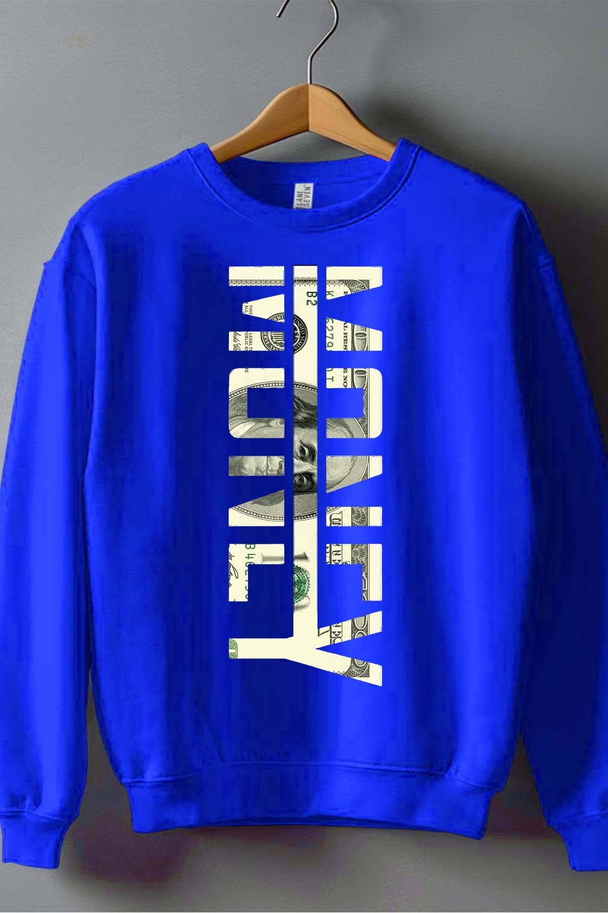Großhändler I.A.L.D FRANCE - Geld 100 USD - Rundhals-Sweatshirt Herren