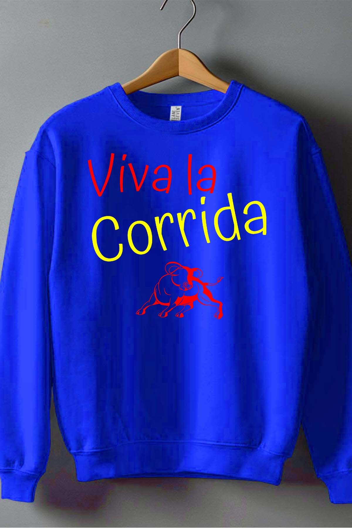 Grossiste I.A.L.D FRANCE - Viva la corrida - Sweat Col Rond Homme