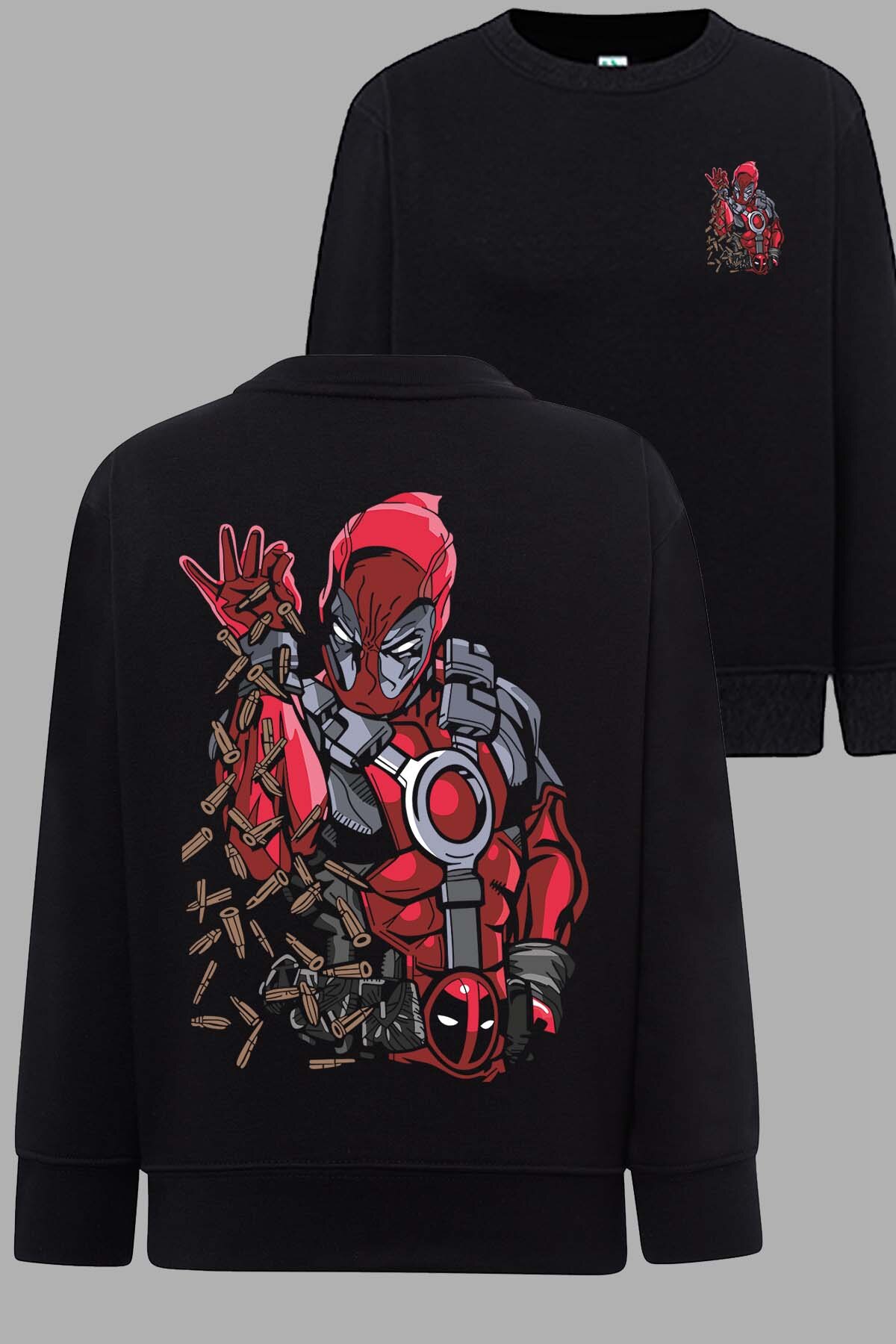 Grossiste I.A.L.D FRANCE - Red Mercenary - Sweat Col Rond Homme
