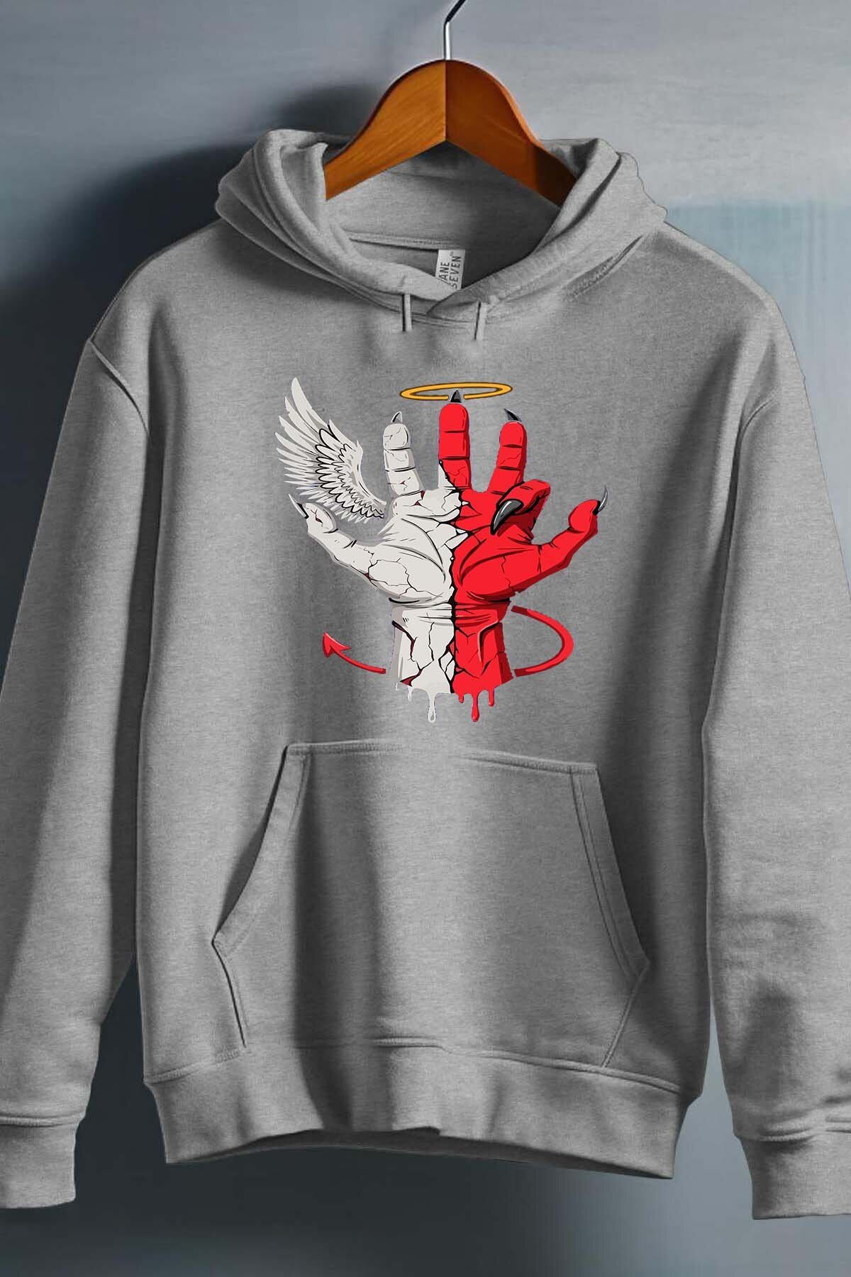 Großhändler I.A.L.D FRANCE - Main ange demon - Kapuzenpullover Herren