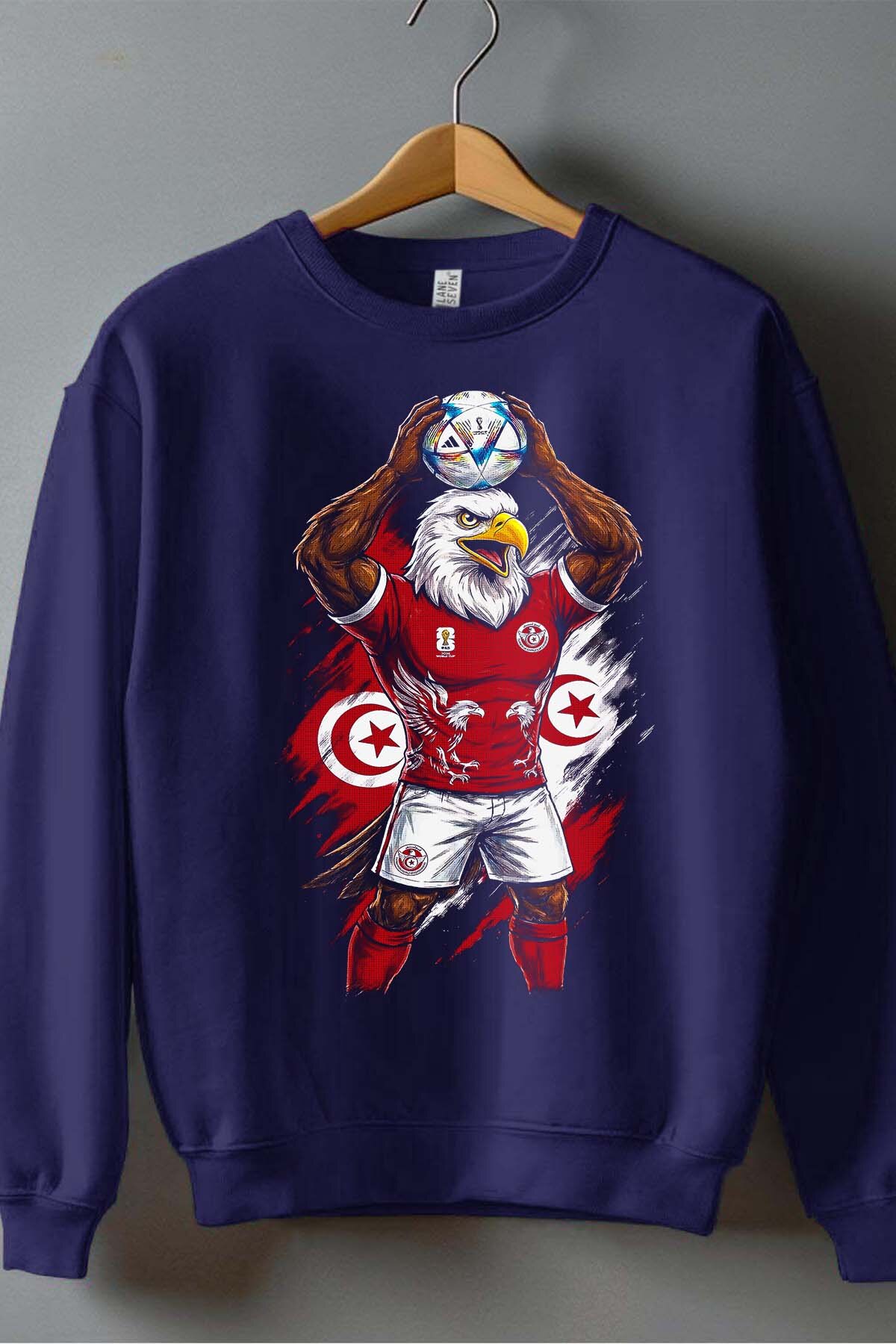 Großhändler I.A.L.D FRANCE - Tunesien 1 Maskottchen - Rundhals-Sweatshirt Herren