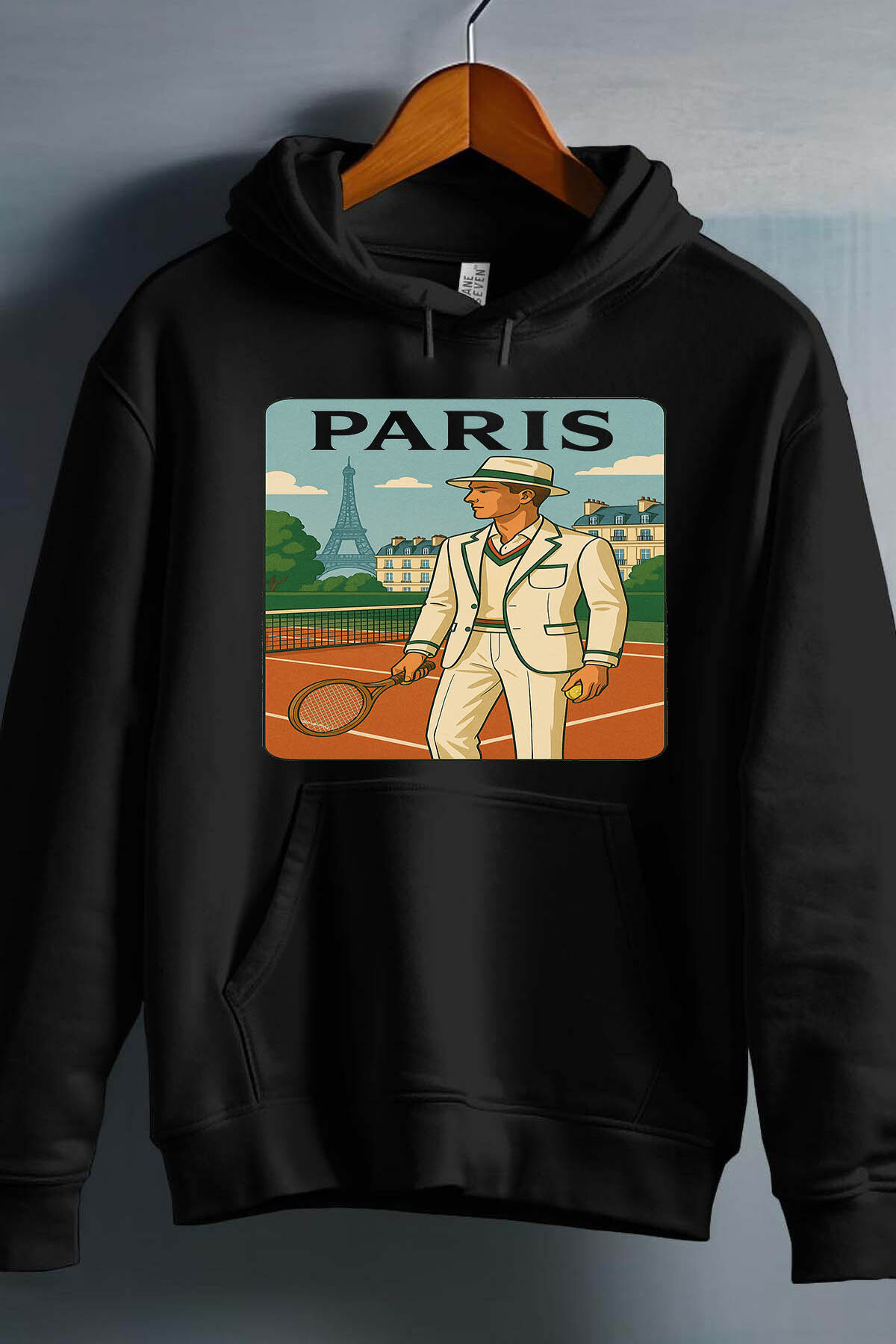 Wholesaler I.A.L.D FRANCE - paris tennis - Hooded sweatshirt Man