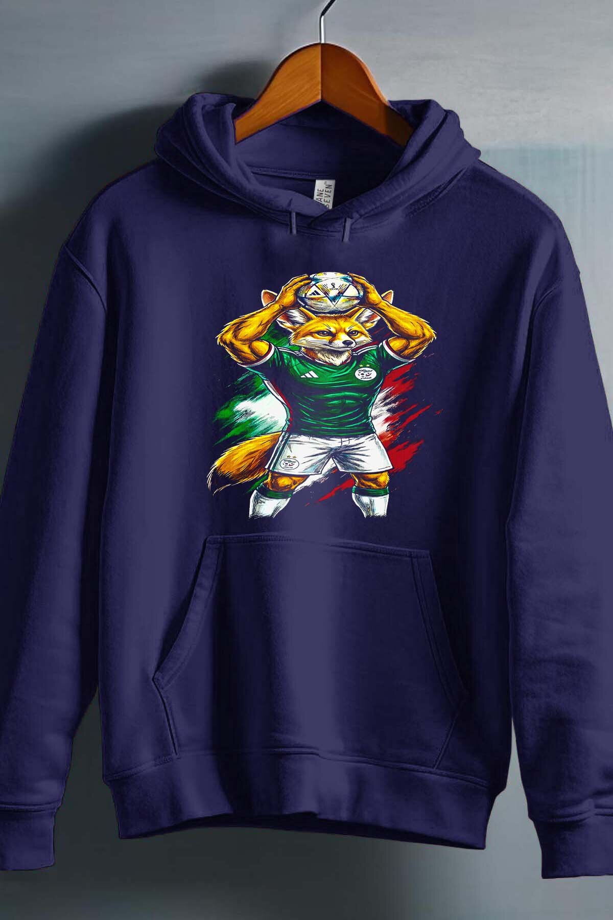 Grossista I.A.L.D FRANCE - Algeria 1 Mascotte - Felpa con cappuccio Uomo