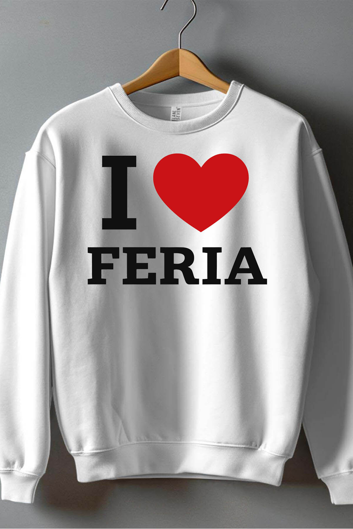 Wholesaler I.A.L.D FRANCE - I love Feria - Crewneck sweatshirt Man