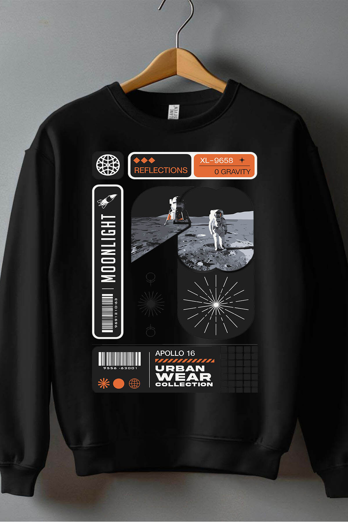 Wholesaler I.A.L.D FRANCE - MoonLight - Crewneck sweatshirt Man