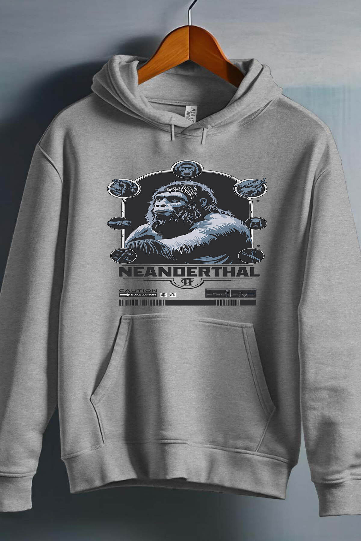 Wholesaler I.A.L.D FRANCE - Neanderthal Evac - Hooded sweatshirt Man