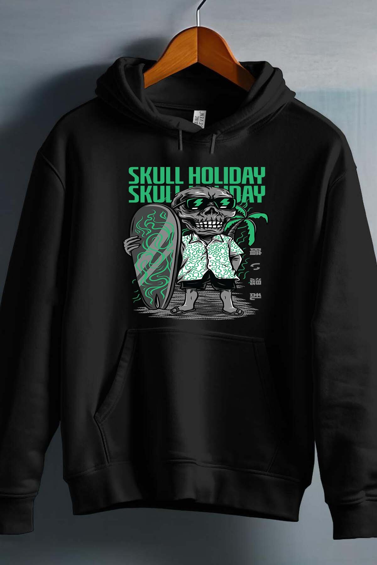 Mayorista I.A.L.D FRANCE - Vacaciones de calaveras - Sudadera con capucha para hombre