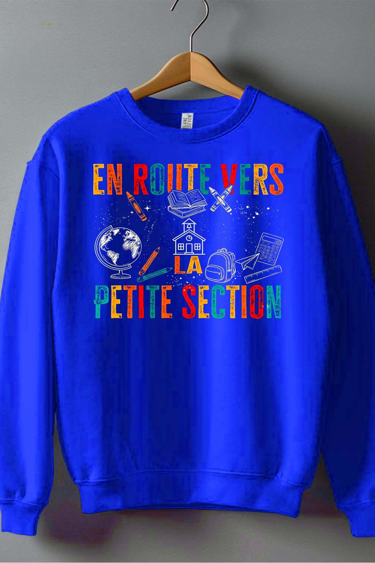 Grossiste I.A.L.D FRANCE - Route Ptite Section - Sweat Col Rond Homme