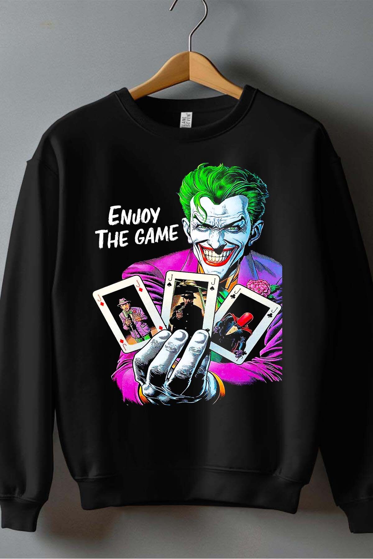 Grossiste I.A.L.D FRANCE - Crazy Joker - Sweat Col Rond Homme
