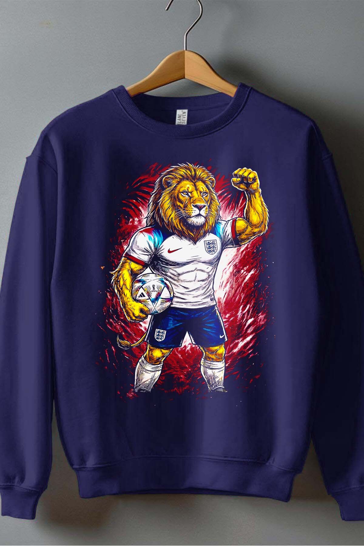 Großhändler I.A.L.D FRANCE - Inglaterra 1 Maskottchen - Rundhals-Sweatshirt Herren