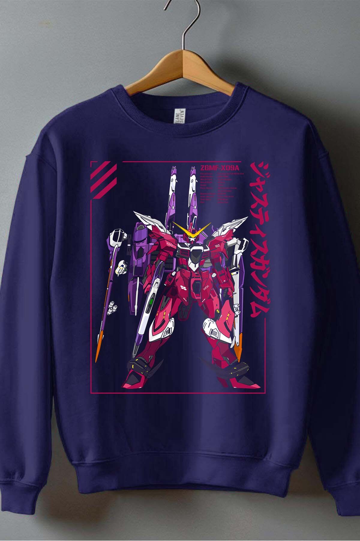Grossiste I.A.L.D FRANCE - Gundam pink - Sweat Col Rond Homme