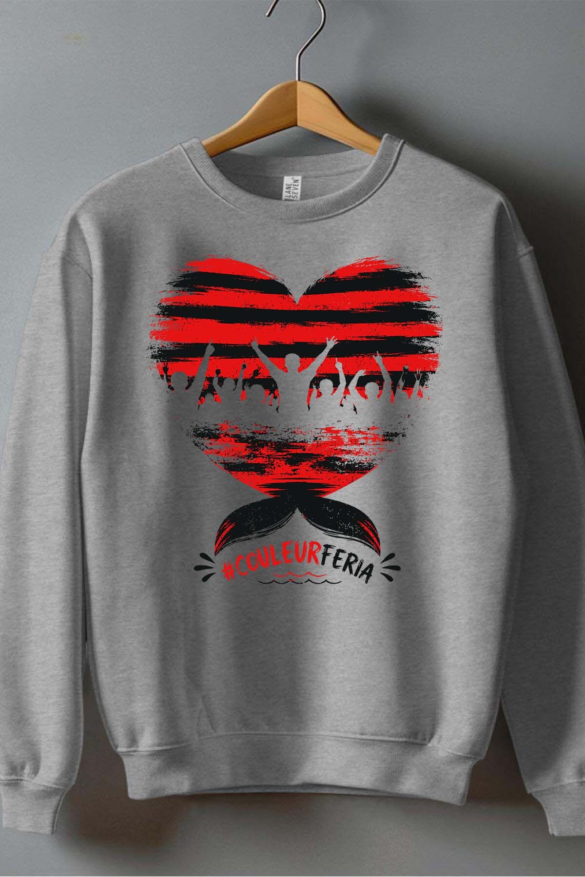 Grossiste I.A.L.D FRANCE - Couleur  feria - Sweat Col Rond Homme
