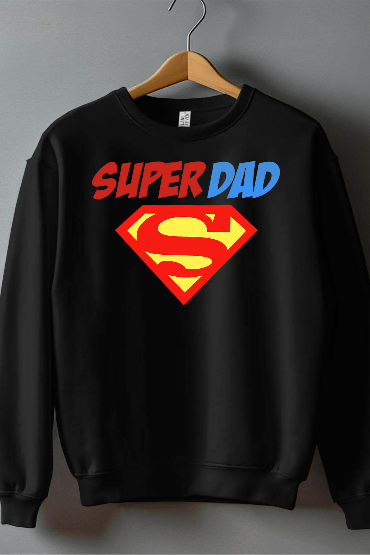 Mayorista I.A.L.D FRANCE - Superdad - sudadera de cuello redondo para hombres
