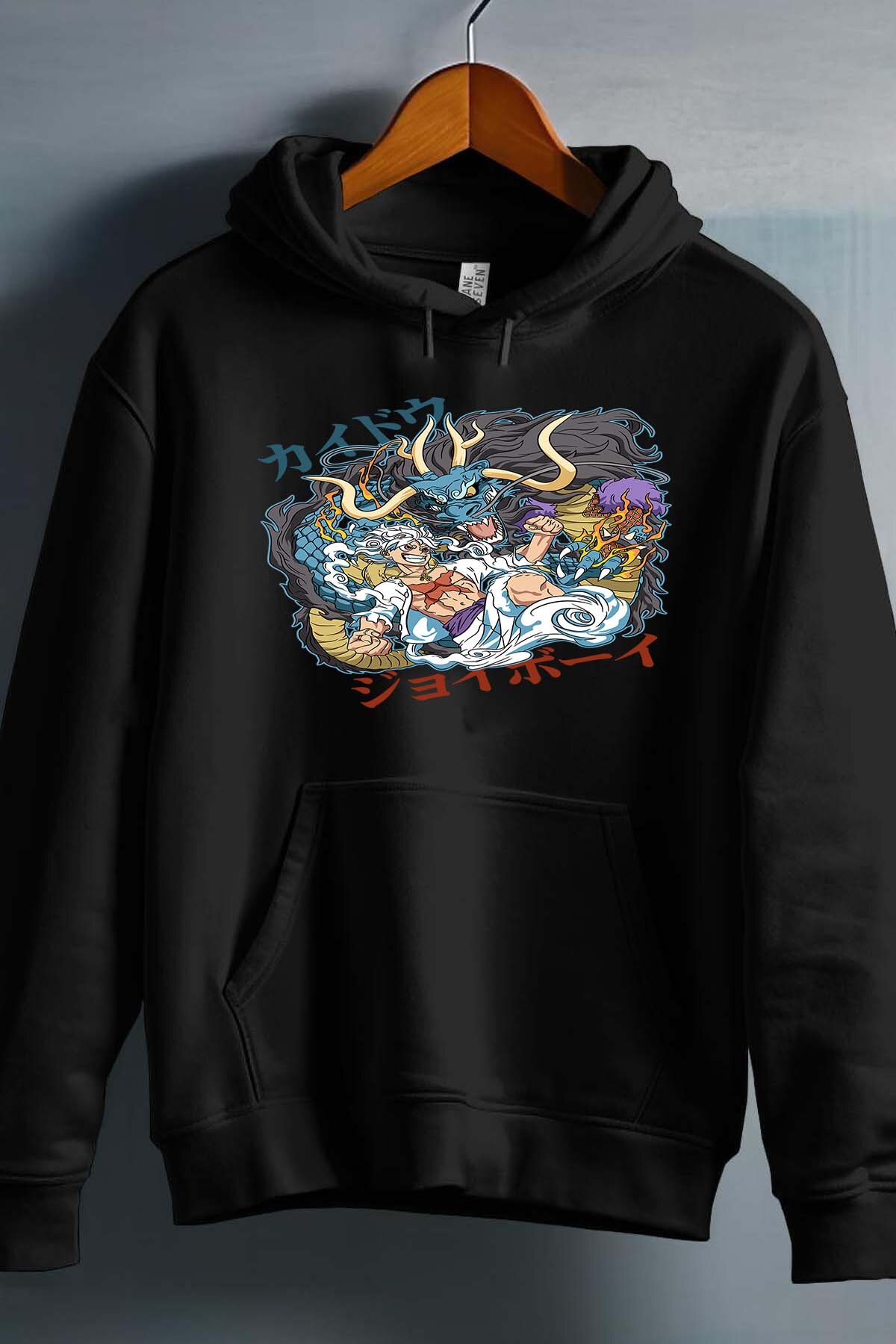 Grossiste I.A.L.D FRANCE - Lufy dragon legcy - Sweat Capuche Homme