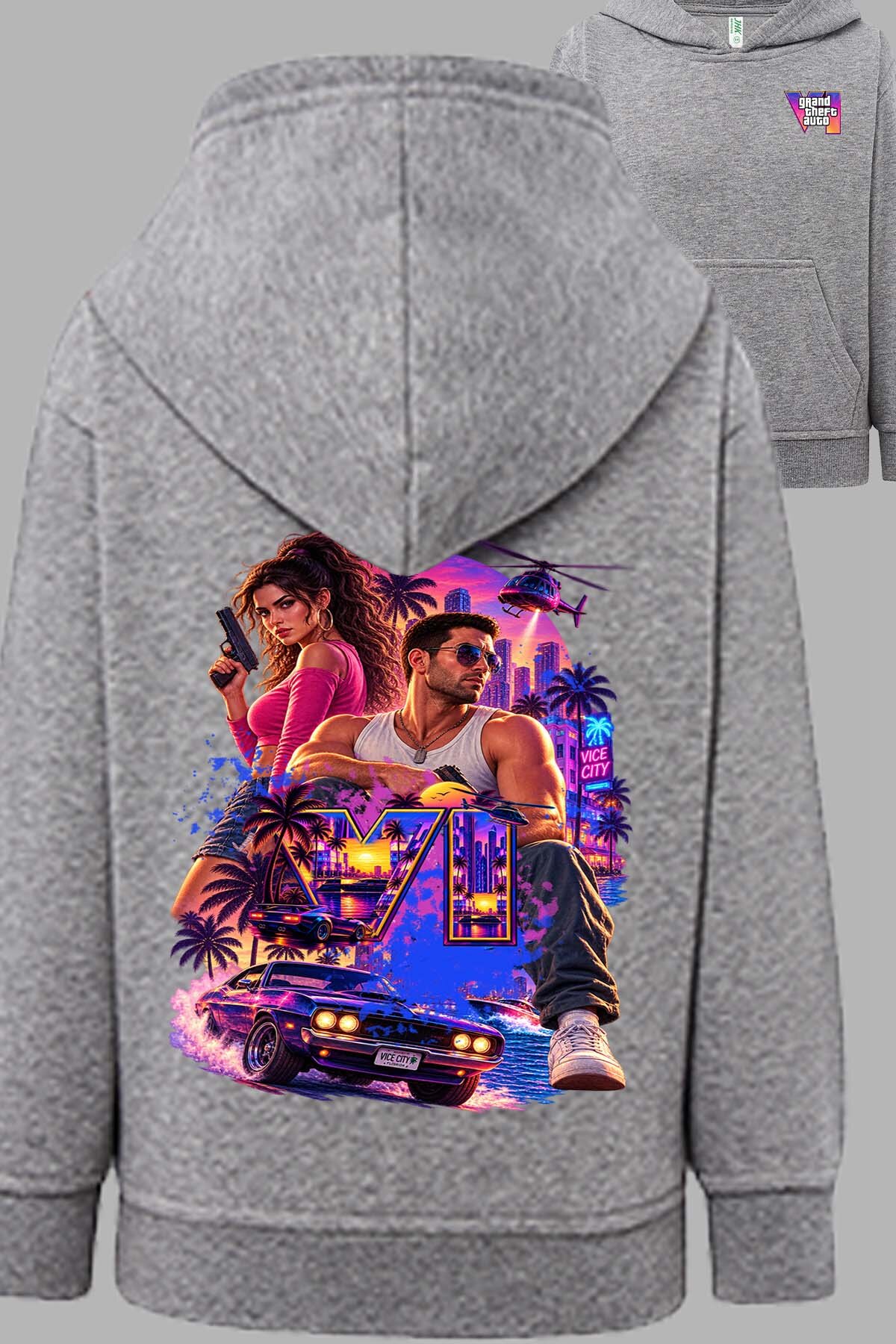 Grossiste I.A.L.D FRANCE - Class GT Auto - Sweat Capuche Homme