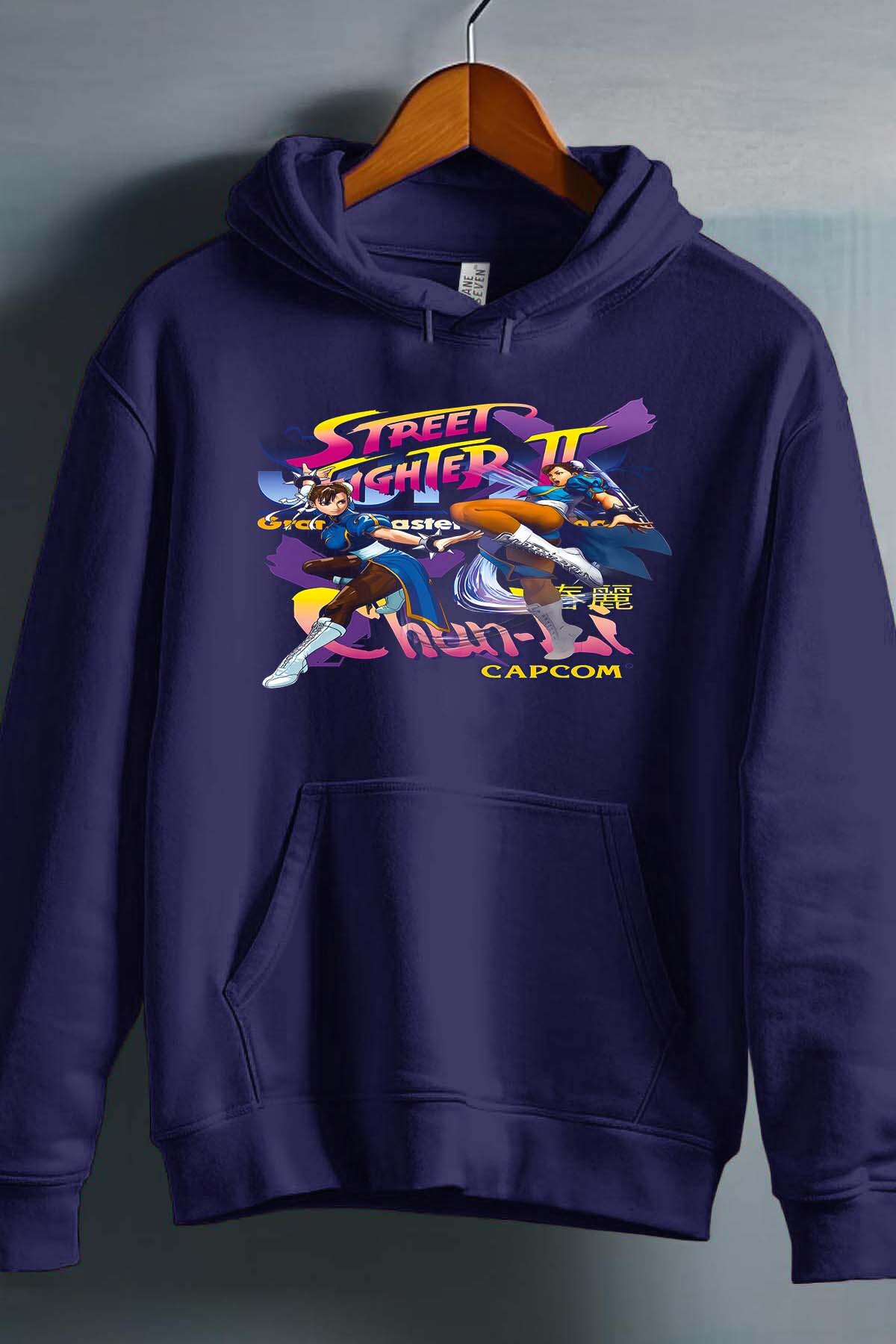 Grossiste I.A.L.D FRANCE - Street chunli - Sweat Capuche Homme