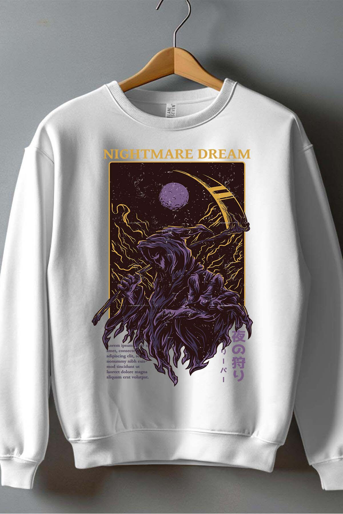 Großhändler I.A.L.D FRANCE - Midnight Reaper - Rundhals-Sweatshirt Mann