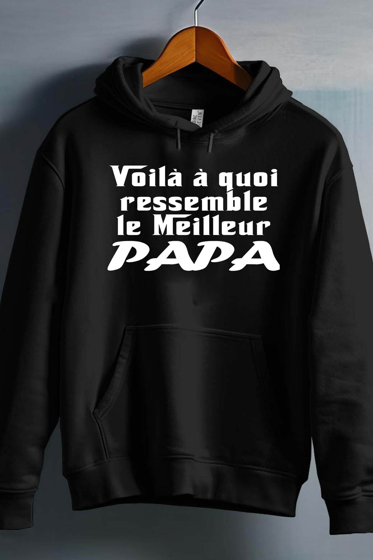 Großhändler I.A.L.D FRANCE - Welcher Vater - Herren -Kapuze -Sweatshirt