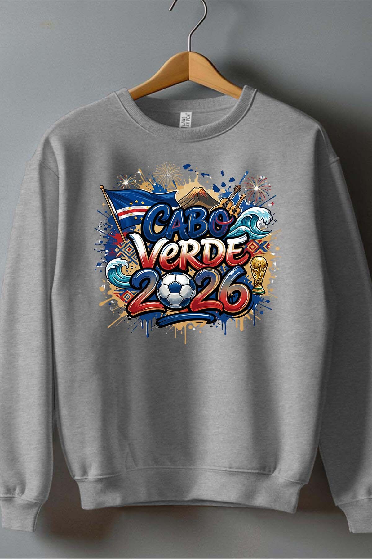 Mayorista I.A.L.D FRANCE - Cdm26 Cabo Verde - Sudadera con cuello redondo Hombre