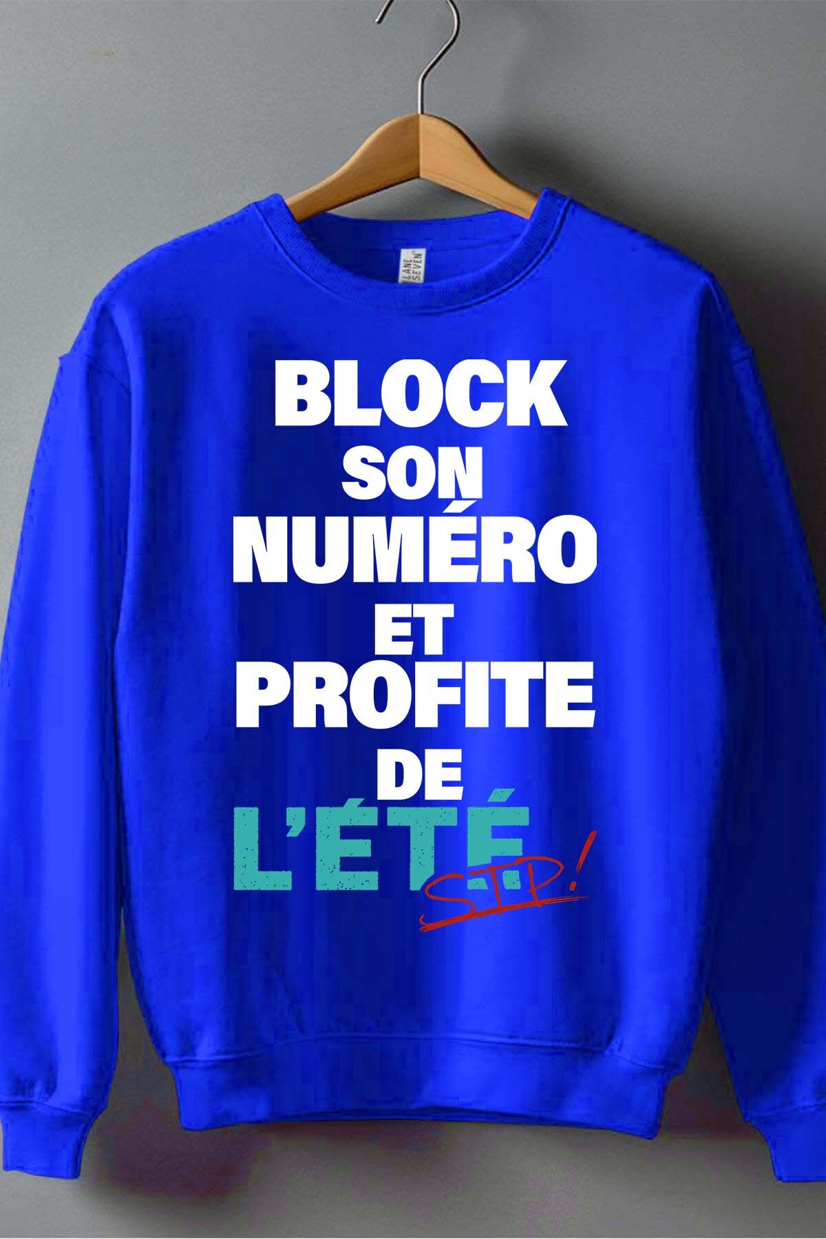 Grossiste I.A.L.D FRANCE - Block profite été - Sweat Col Rond Homme