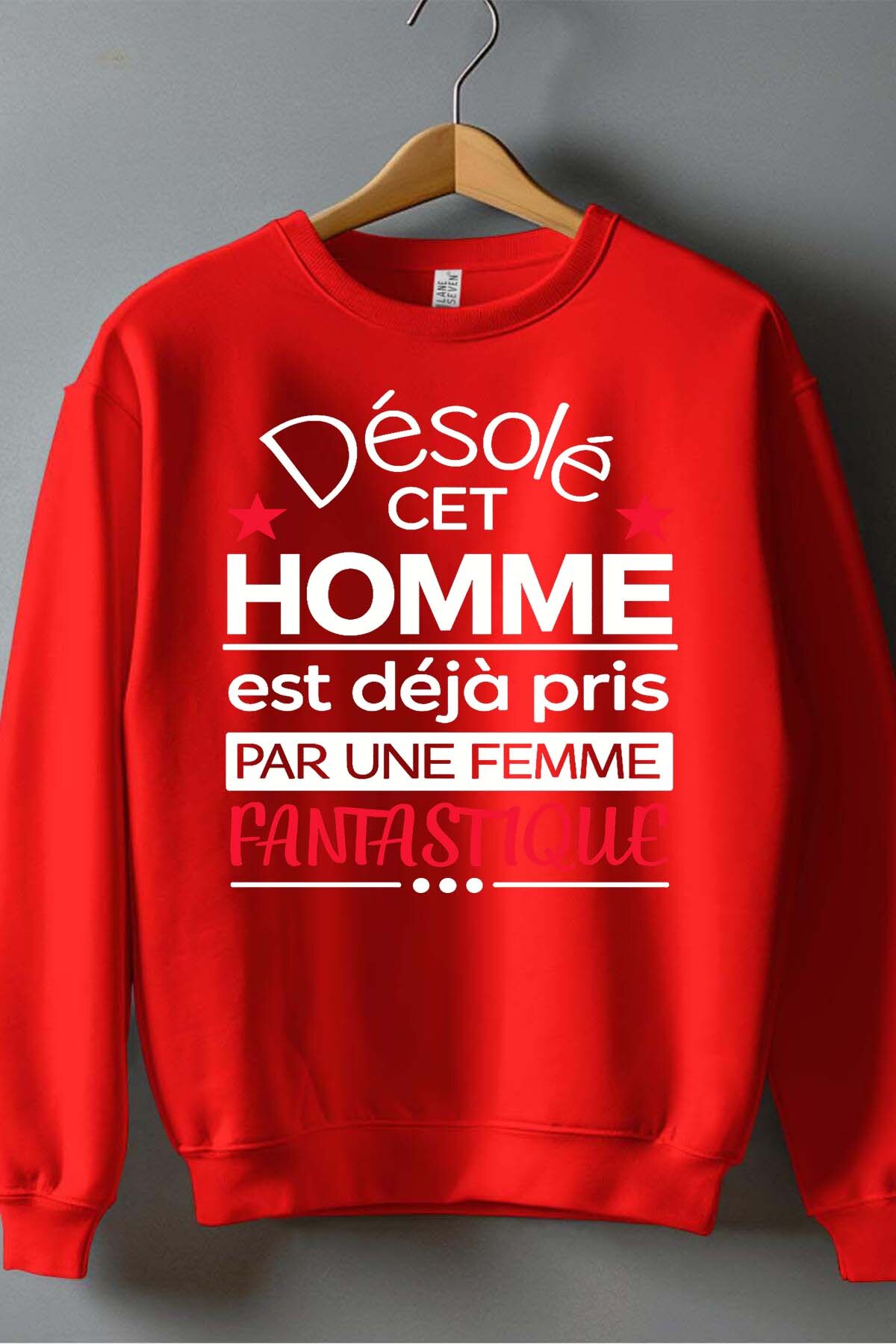 Grossiste I.A.L.D FRANCE - Homme Fantastique Femme - Sweat Col Rond Homme