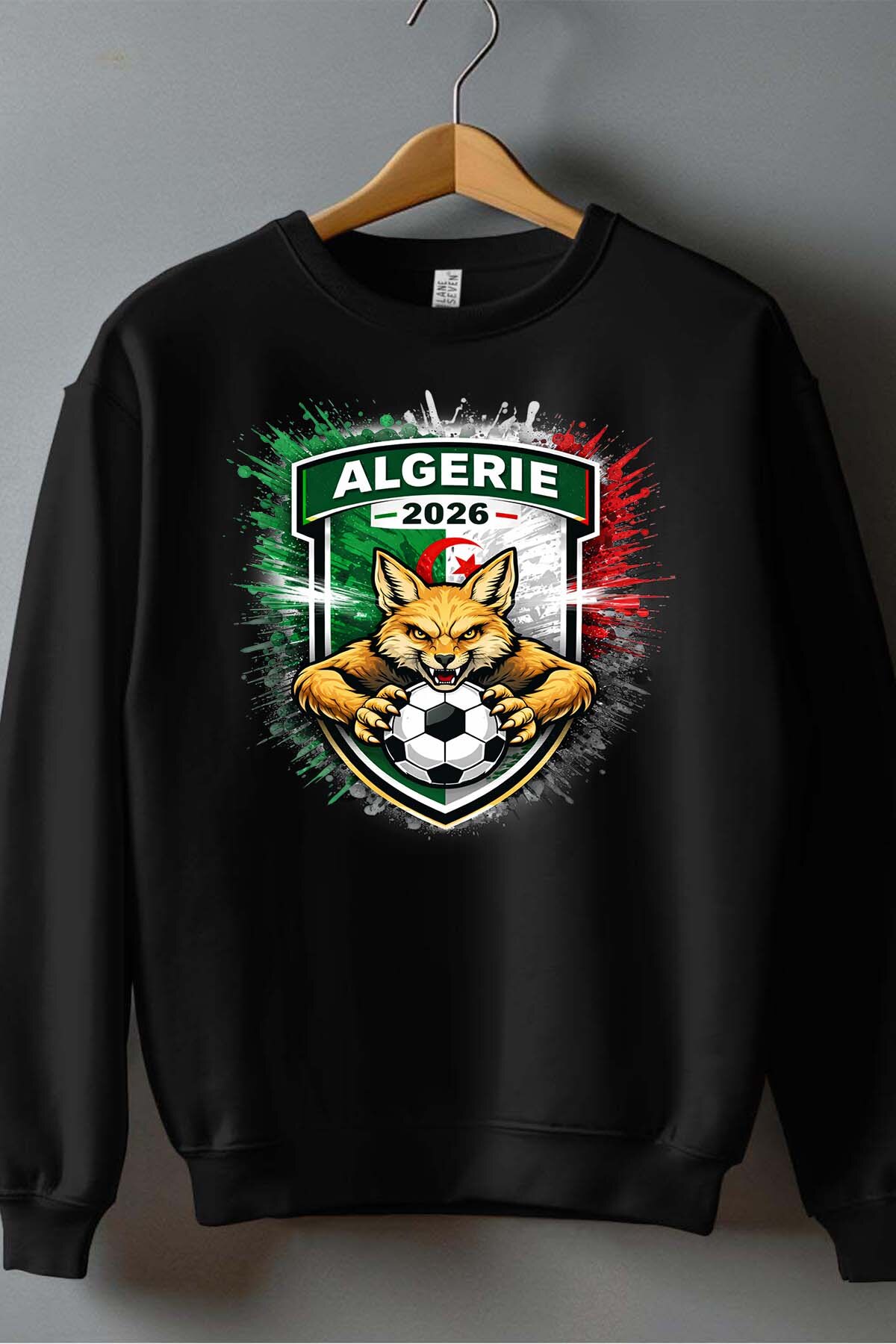 Grossista I.A.L.D FRANCE - Patch Algeria - Felpa girocollo uomo
