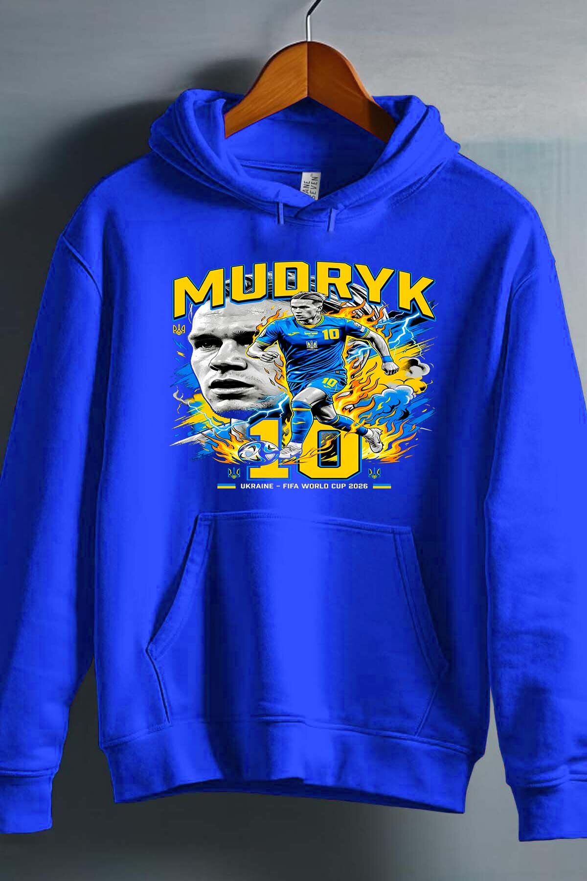 Grossista I.A.L.D FRANCE - Mudryk BOOTLEG1 - Felpa con cappuccio uomo