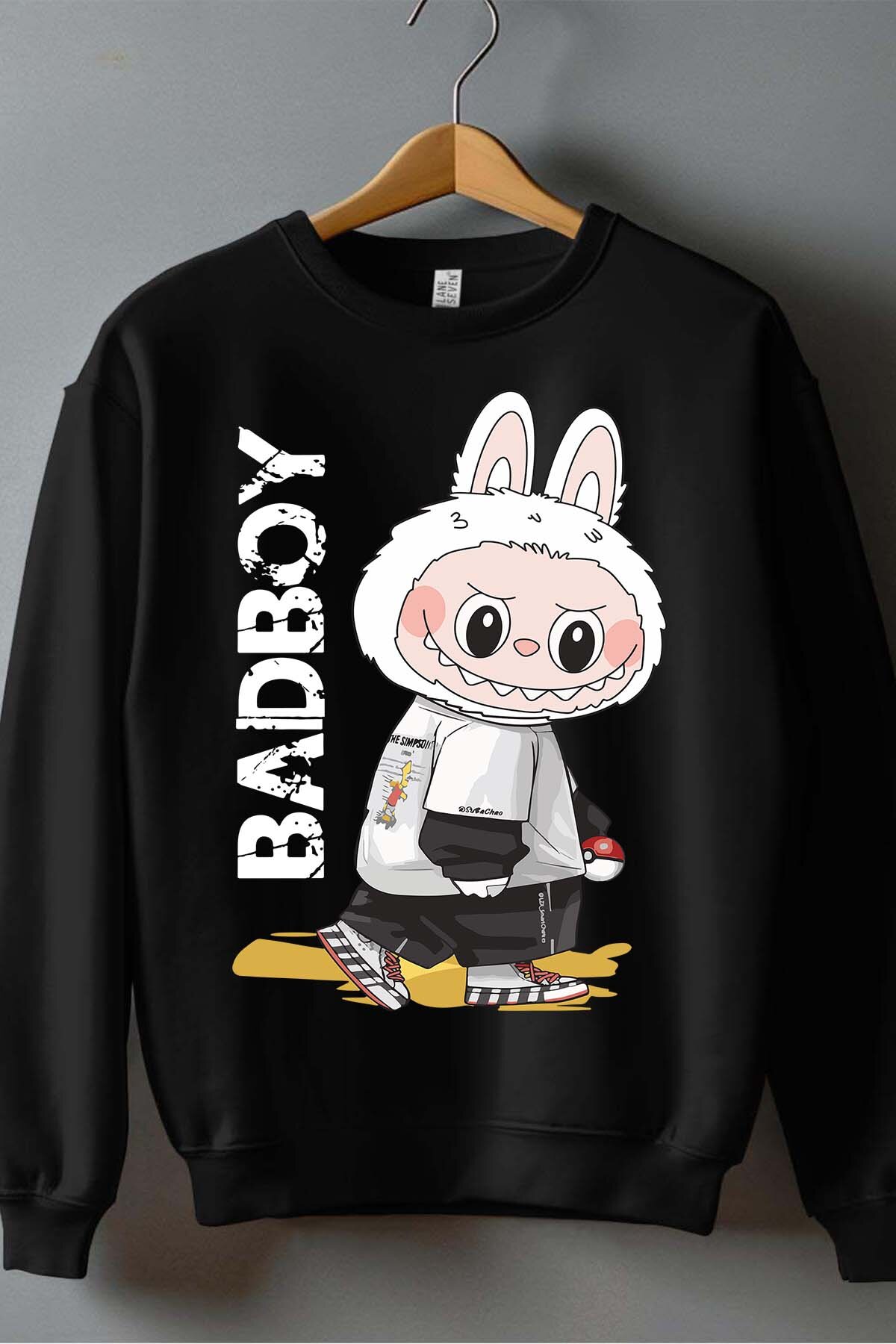 Großhändler I.A.L.D FRANCE - Badboy Bubu - Rundhals-Sweatshirt für Männer
