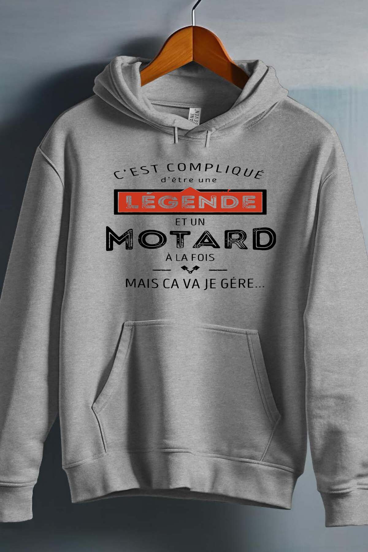 Großhändler I.A.L.D FRANCE - Komplizierte Legende & Biker - Kapuzenpullover Herren