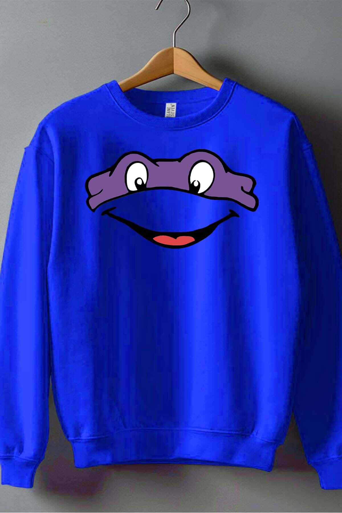 Großhändler I.A.L.D FRANCE - Ninja Turtles Violett - Herren Rundhals-Sweatshirt