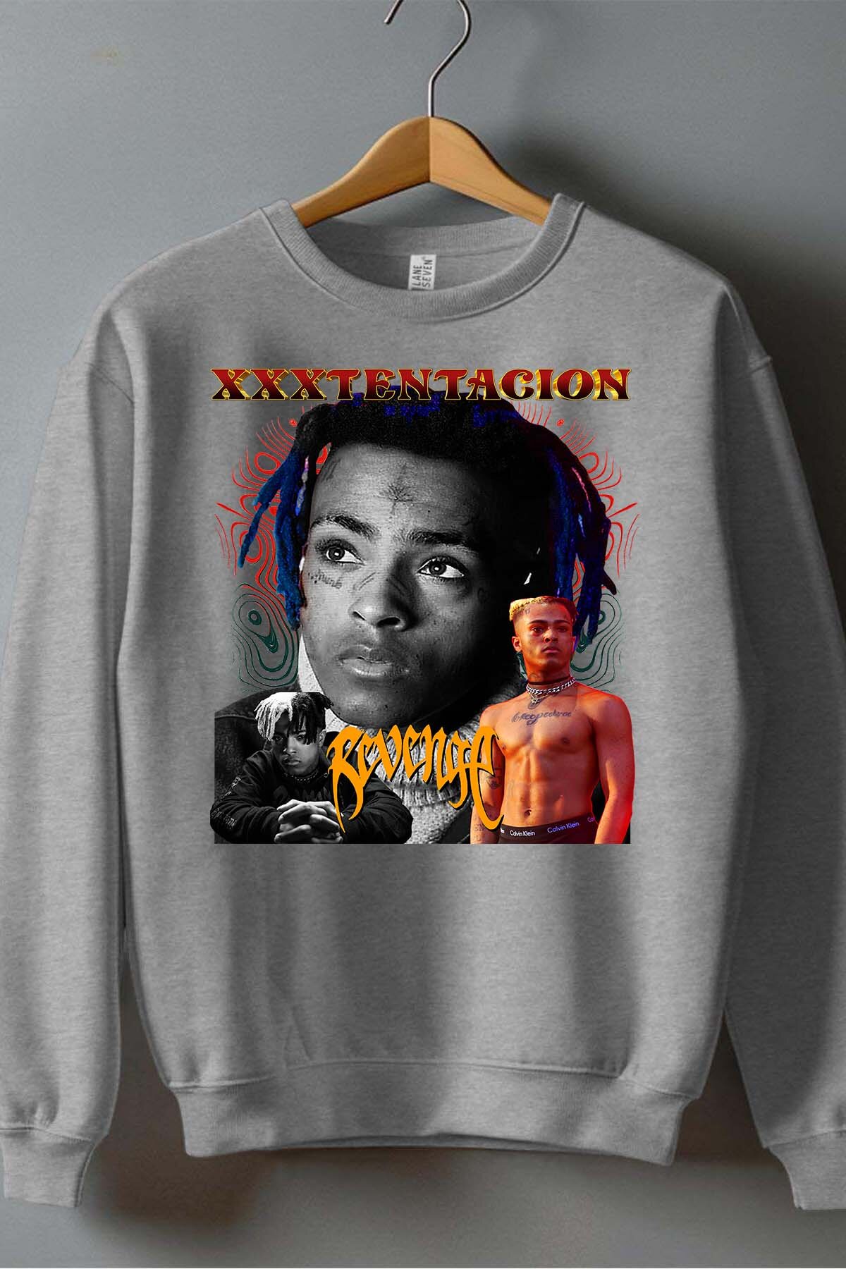Großhändler I.A.L.D FRANCE - XXXtentacion Rache - Rundhalsausschnitt Sweatshirt Mann