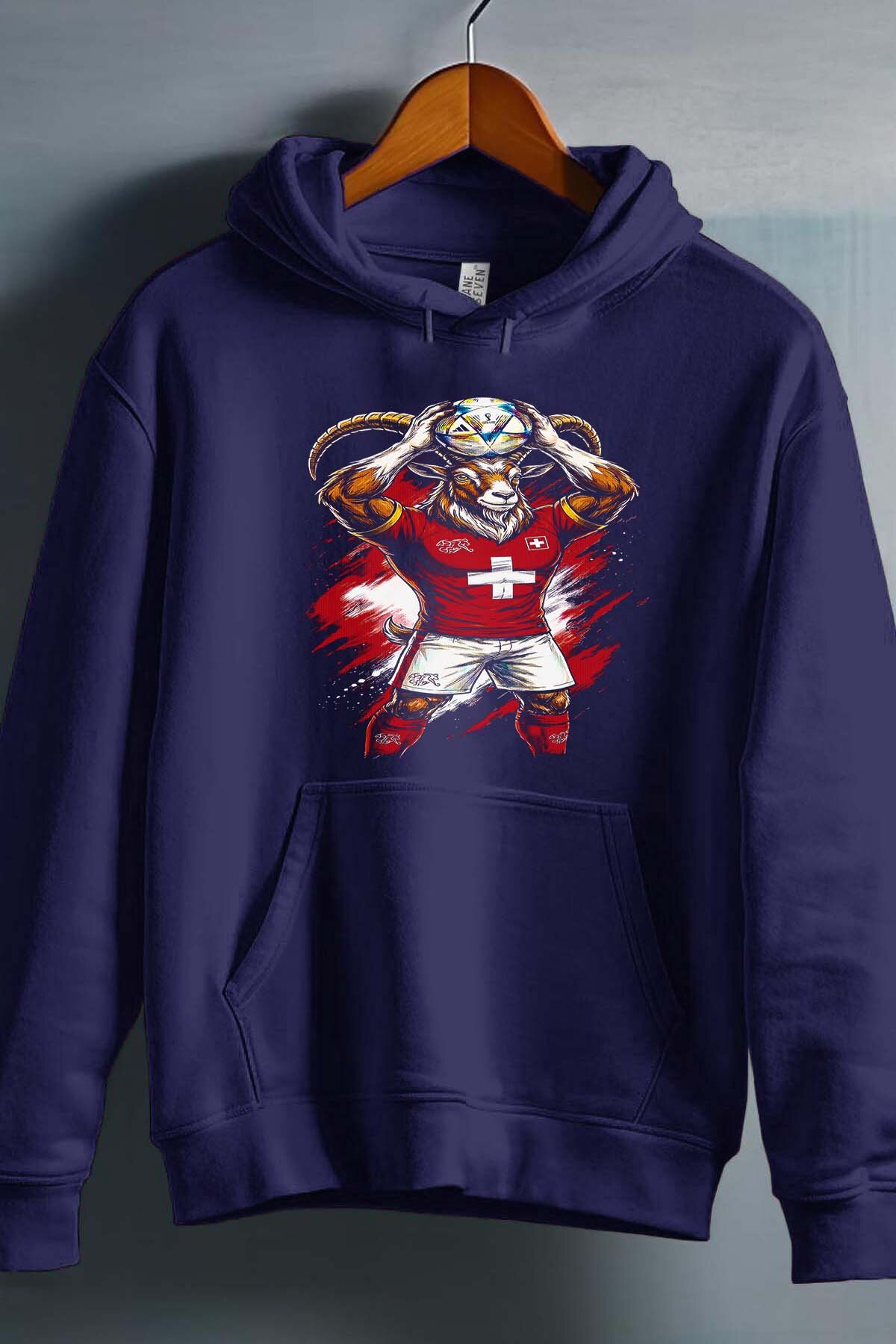Großhändler I.A.L.D FRANCE - Suiça 1 Maskottchen - Kapuzenpullover für Herren