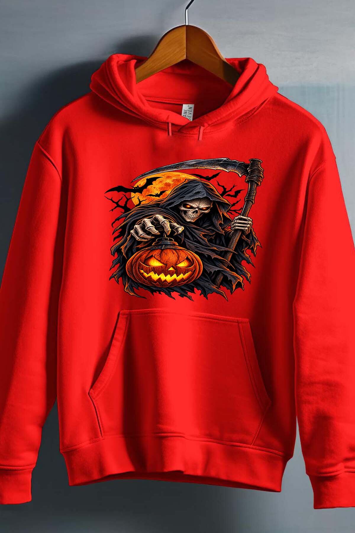Grossiste I.A.L.D FRANCE - Skull light halloween - Sweat Capuche Homme