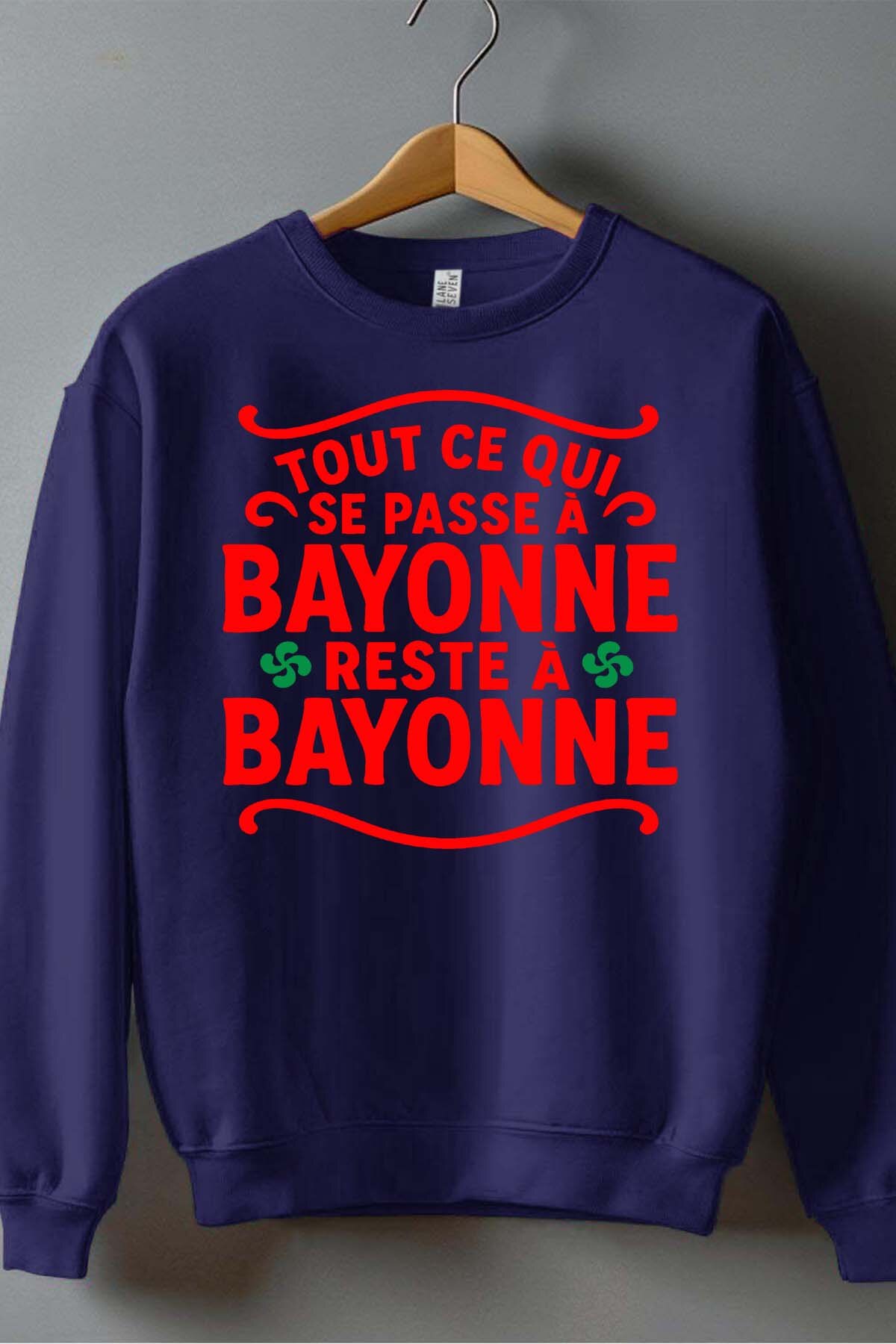 Grossiste I.A.L.D FRANCE - Passe a bayonne - Sweat Col Rond Homme