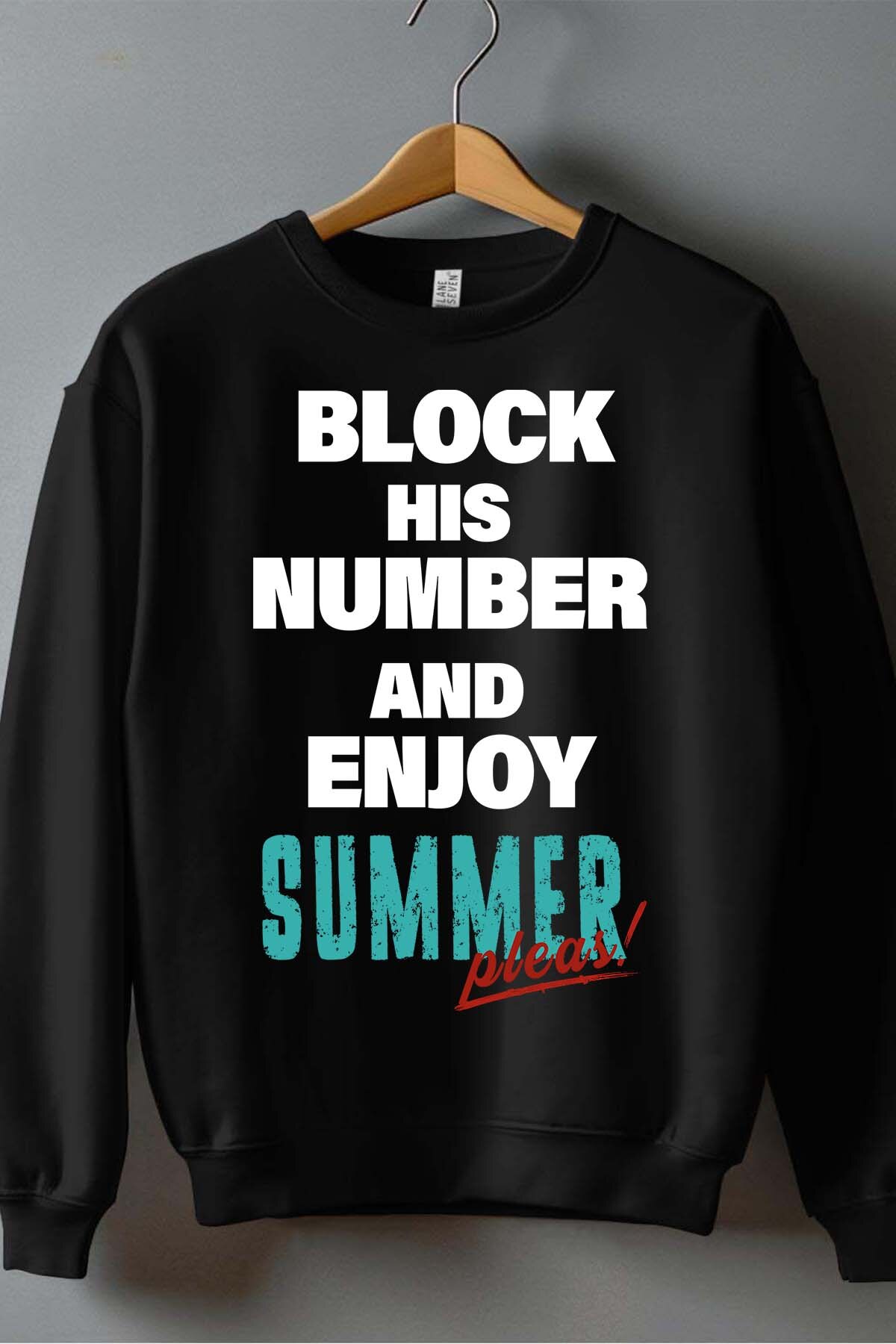 Grossiste I.A.L.D FRANCE - Block enjoy summer - Sweat Col Rond Homme