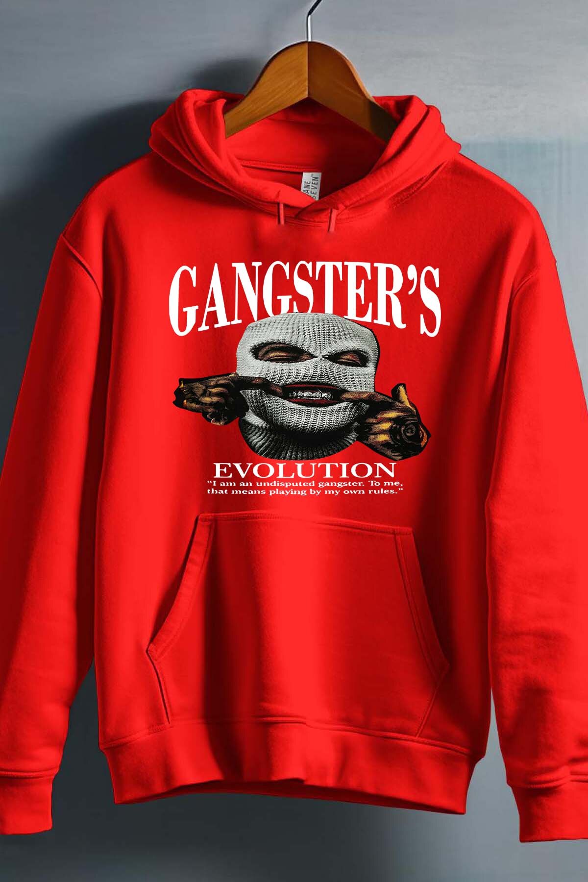 Grossista I.A.L.D FRANCE - Gangsters Evolution - Felpa con cappuccio Uomo