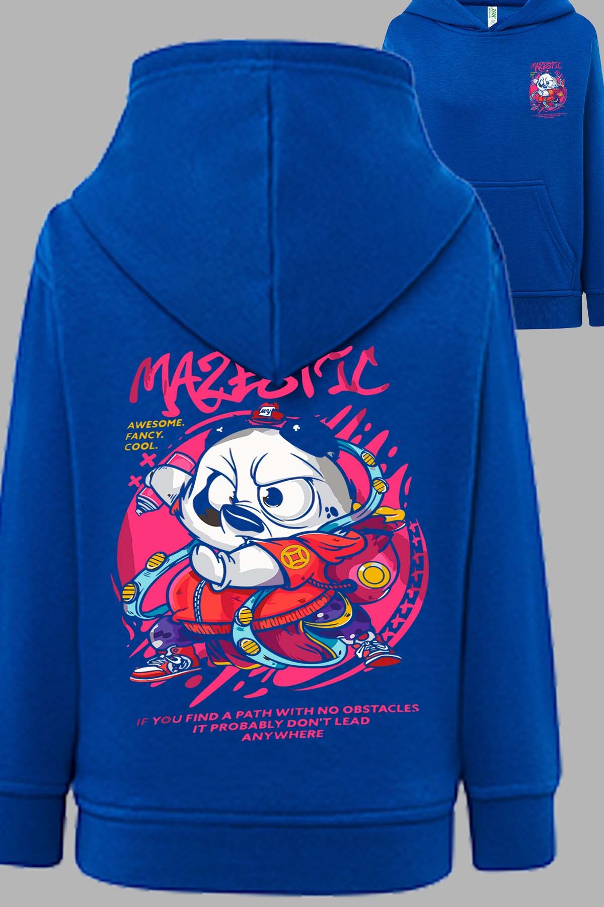 Grossiste I.A.L.D FRANCE - Street Panda - Sweat Capuche Homme