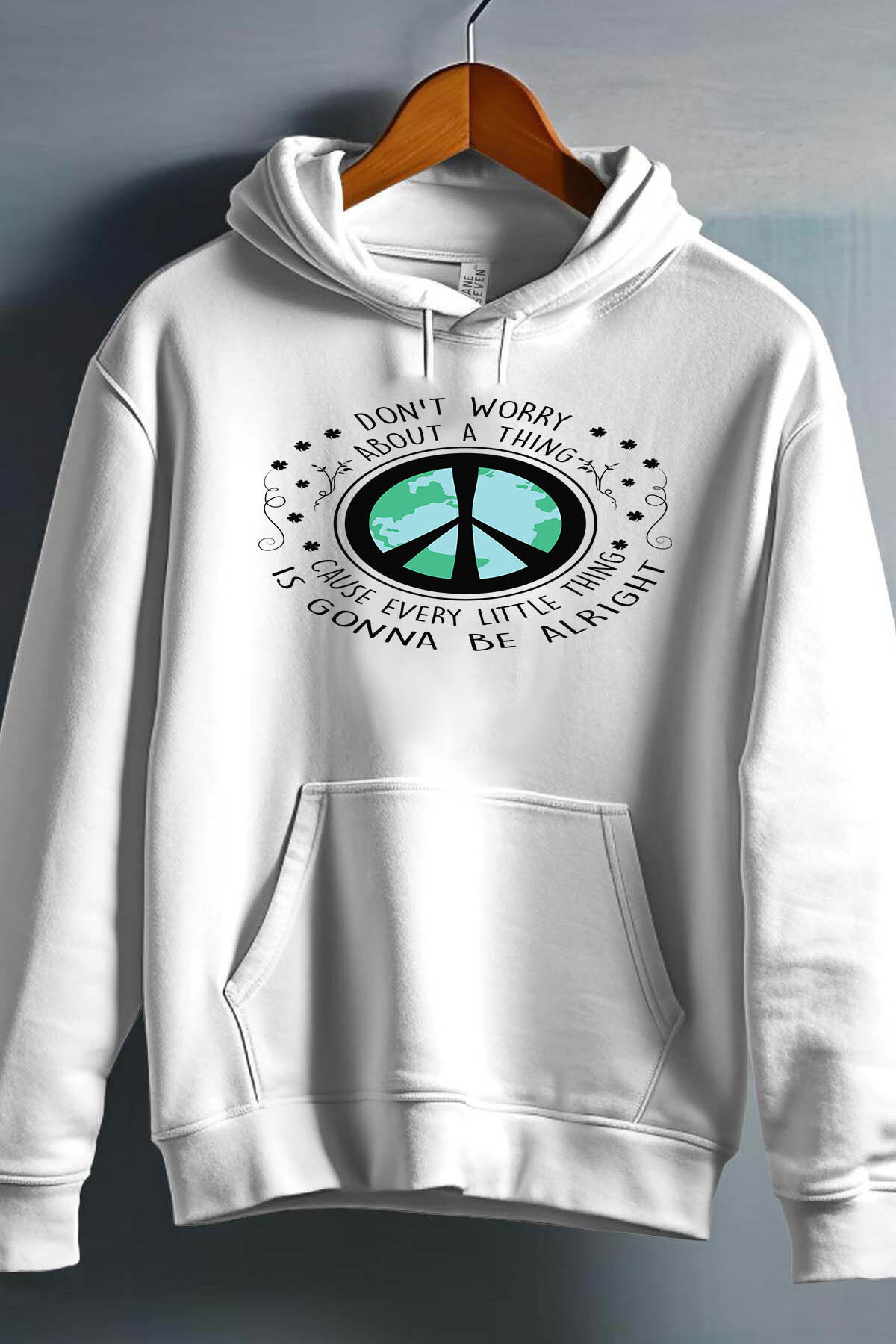 Wholesaler I.A.L.D FRANCE - Peace worry - Hooded sweatshirt Man