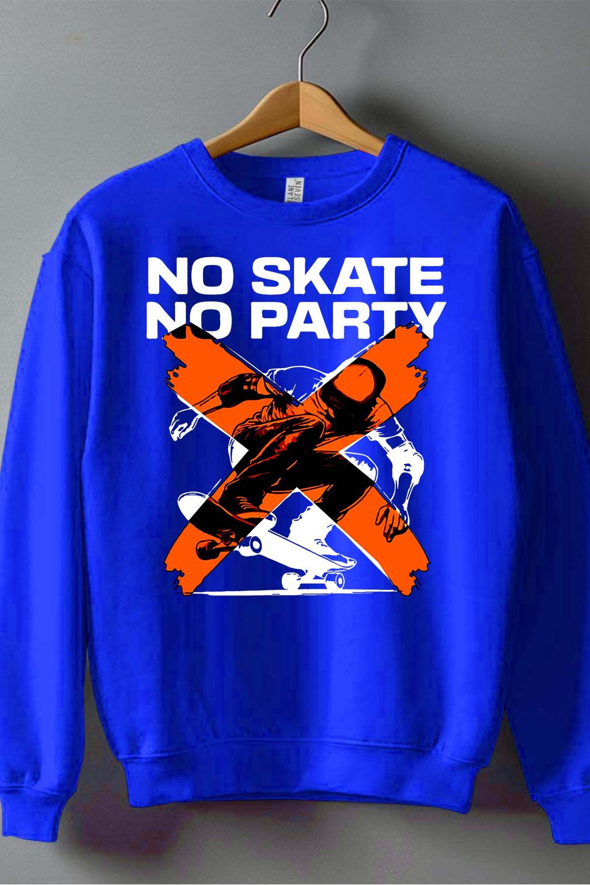 Großhändler I.A.L.D FRANCE - Kein Skate, keine Party - Rundhals-Sweatshirt für Herren