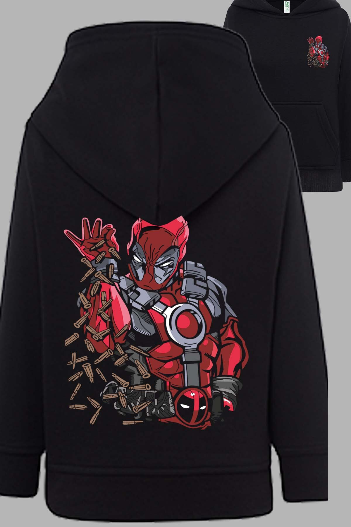 Grossiste I.A.L.D FRANCE - Red Mercenary - Sweat Capuche Homme