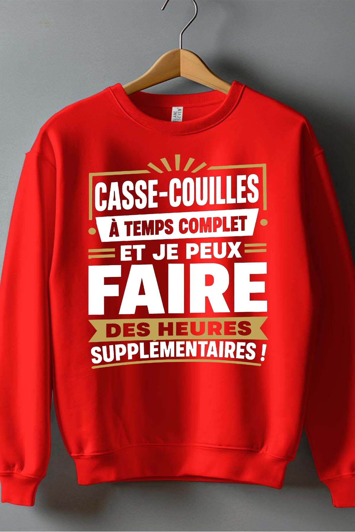 Grossista I.A.L.D FRANCE - Casse HRS Supp - Felpa girocollo uomo