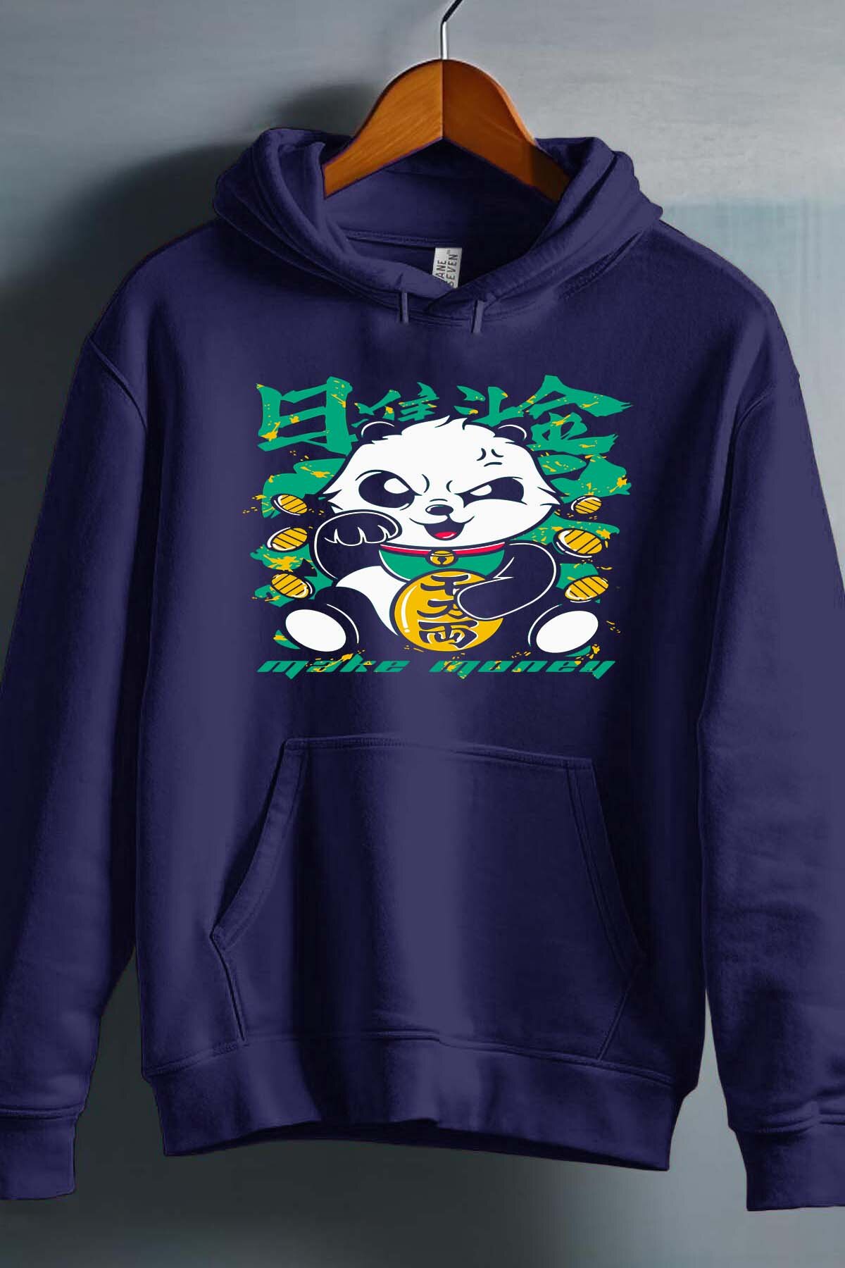 Grossiste I.A.L.D FRANCE - Lucky panda - Sweat Capuche Homme