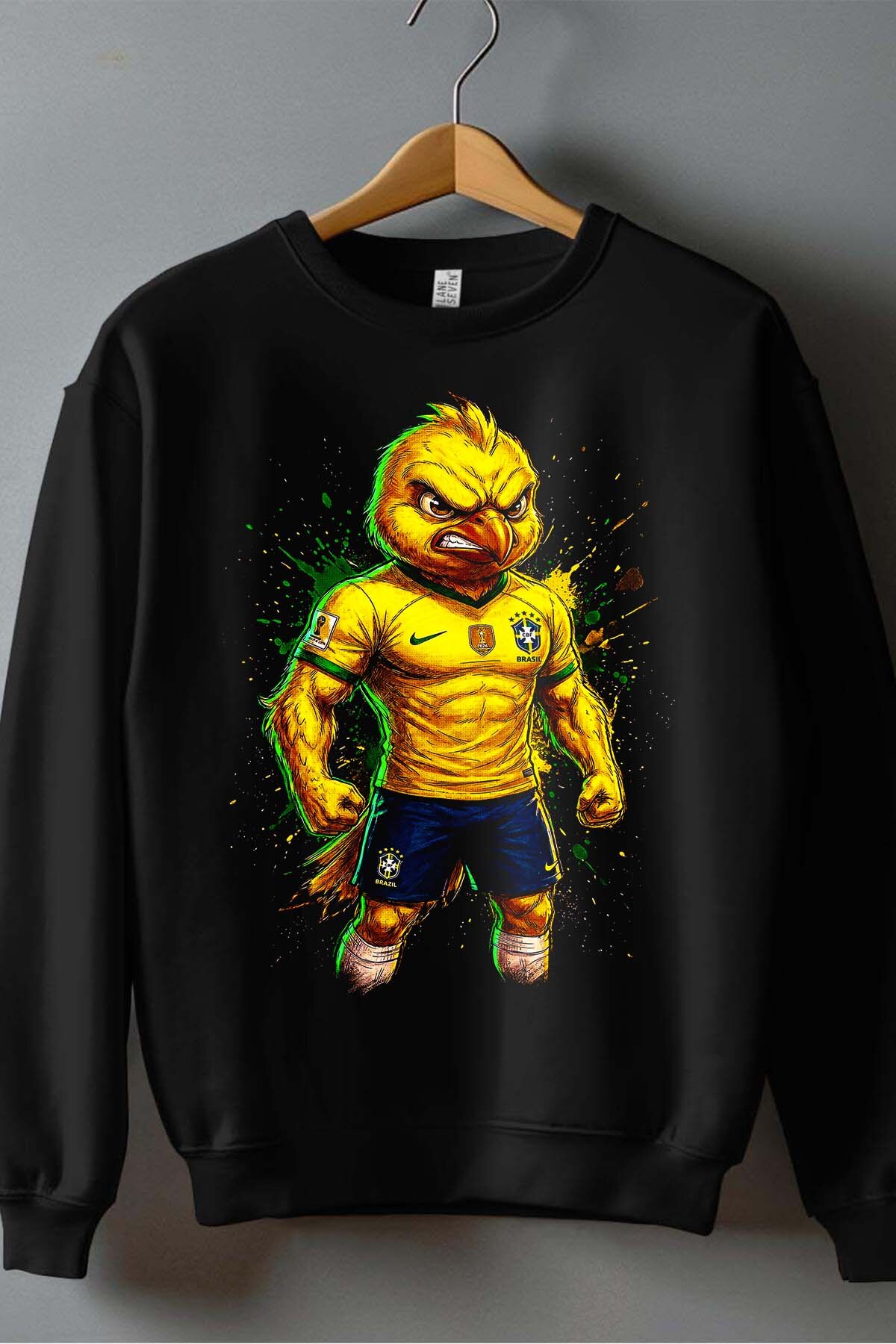 Großhändler I.A.L.D FRANCE - Brasil 2 Maskottchen - Rundhals-Sweatshirt Herren