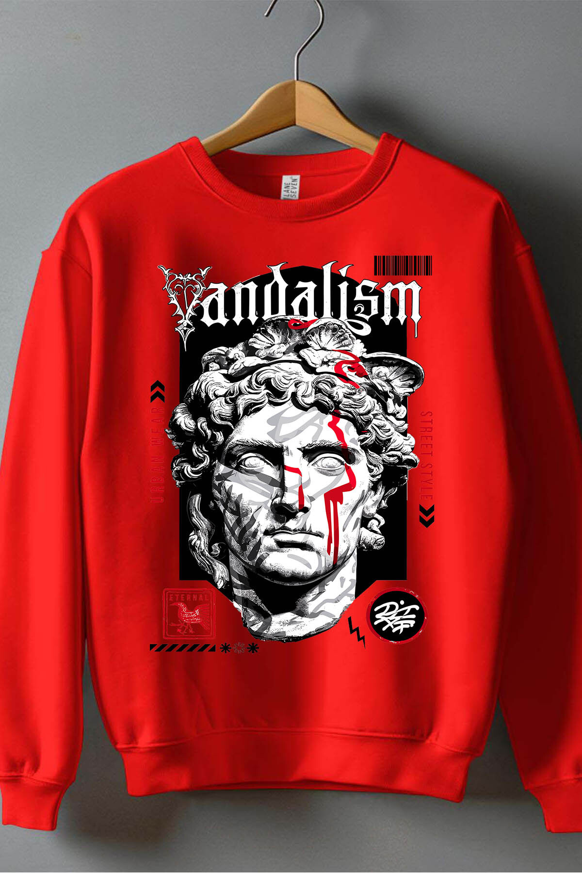 Wholesaler I.A.L.D FRANCE - Vandalism eternal - Crewneck sweatshirt Man