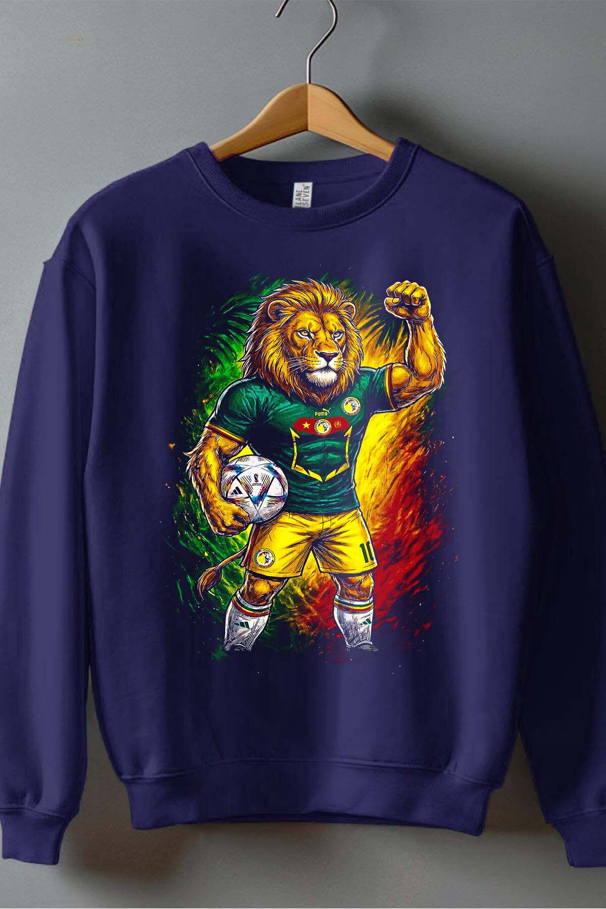 Großhändler I.A.L.D FRANCE - Senegal 2 Maskottchen - Rundhals-Sweatshirt Herren