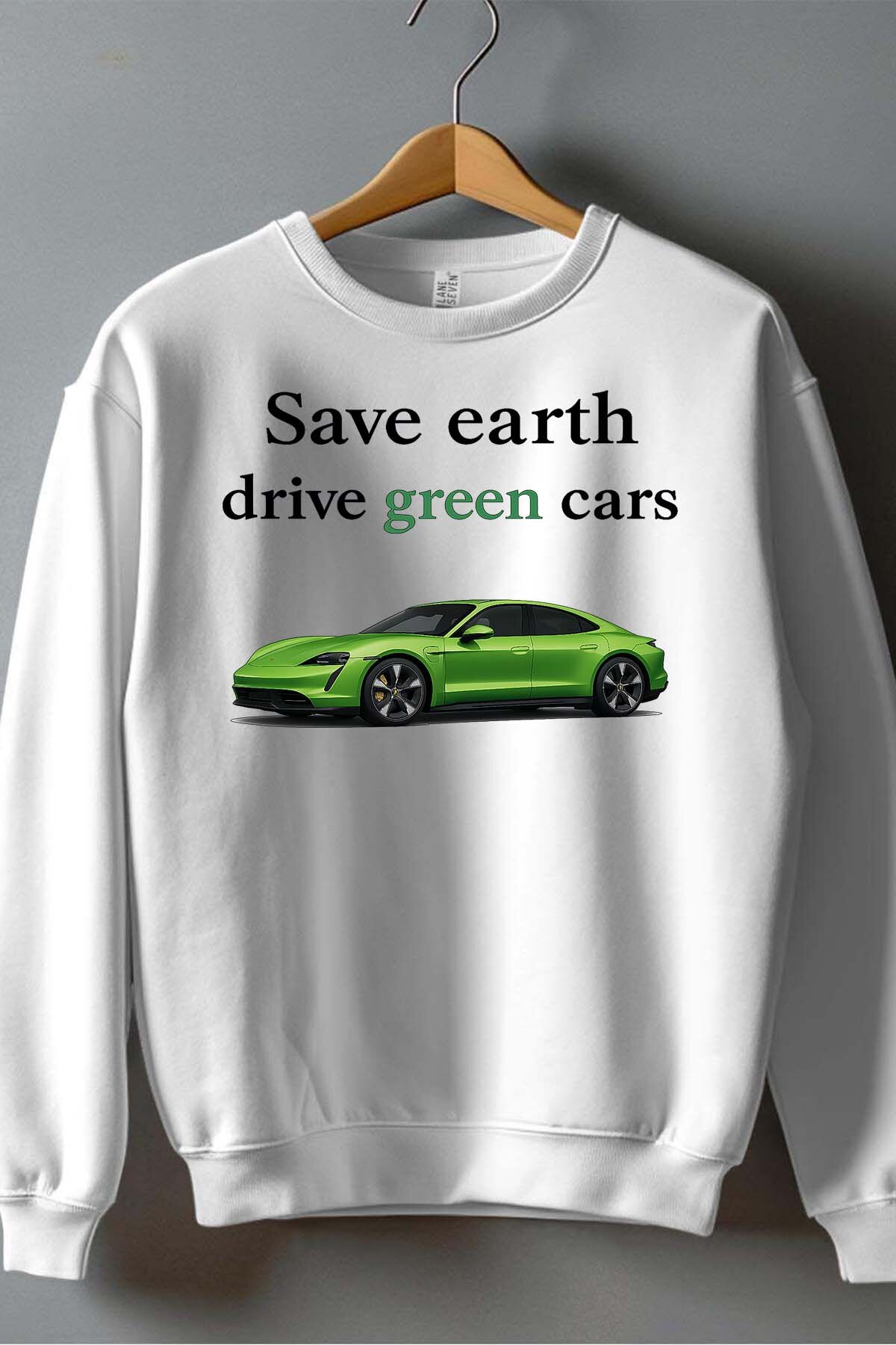 Grossiste I.A.L.D FRANCE - Green Cars - Sweat Col Rond Homme