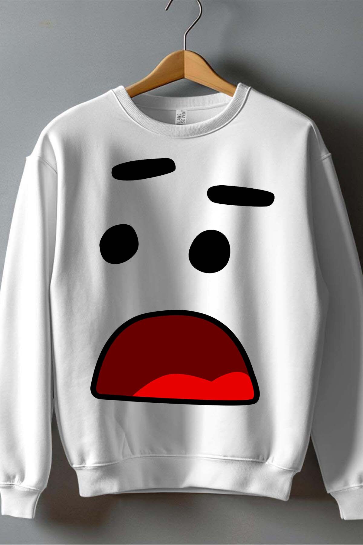 Großhändler I.A.L.D FRANCE - FUN FACE - Rundhals-Sweatshirt Herren