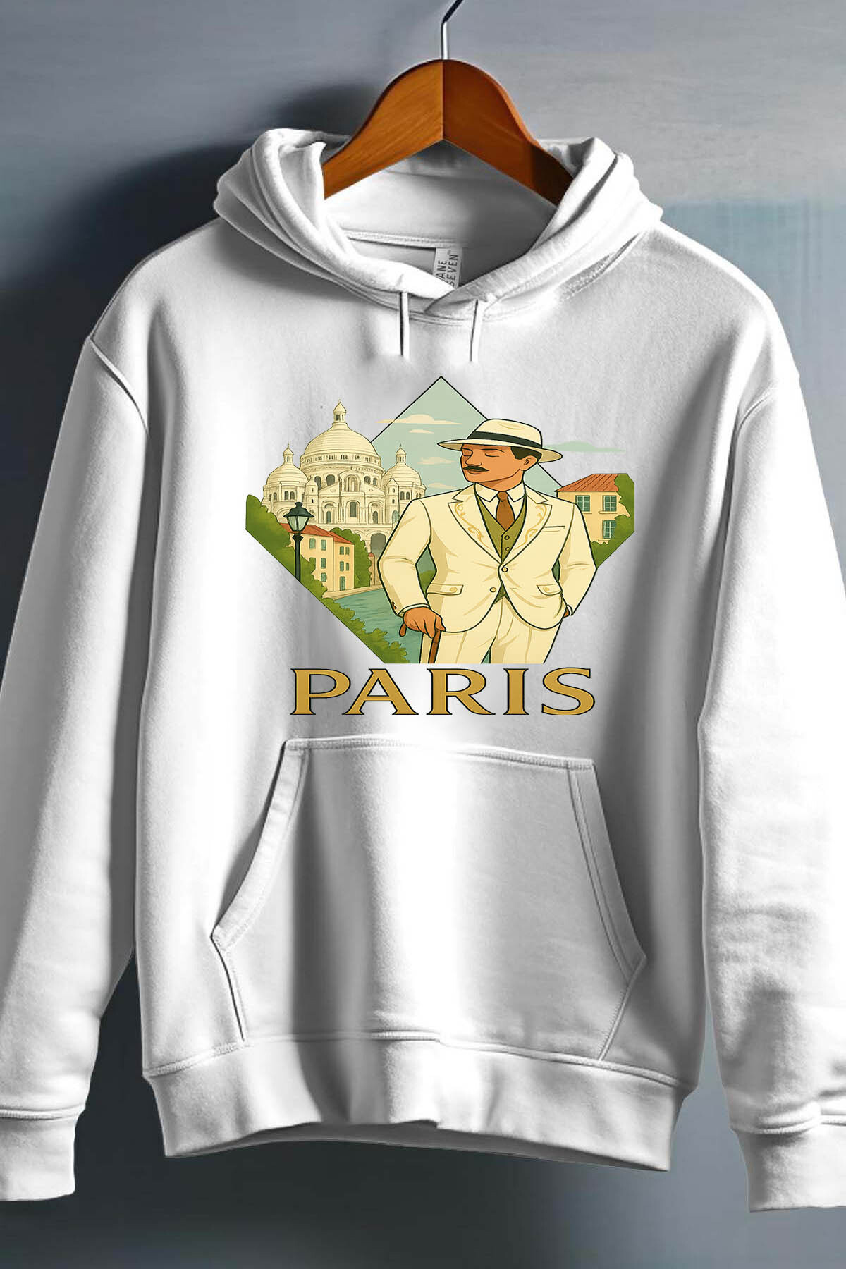Wholesaler I.A.L.D FRANCE - paris montmartre - Hooded sweatshirt Man