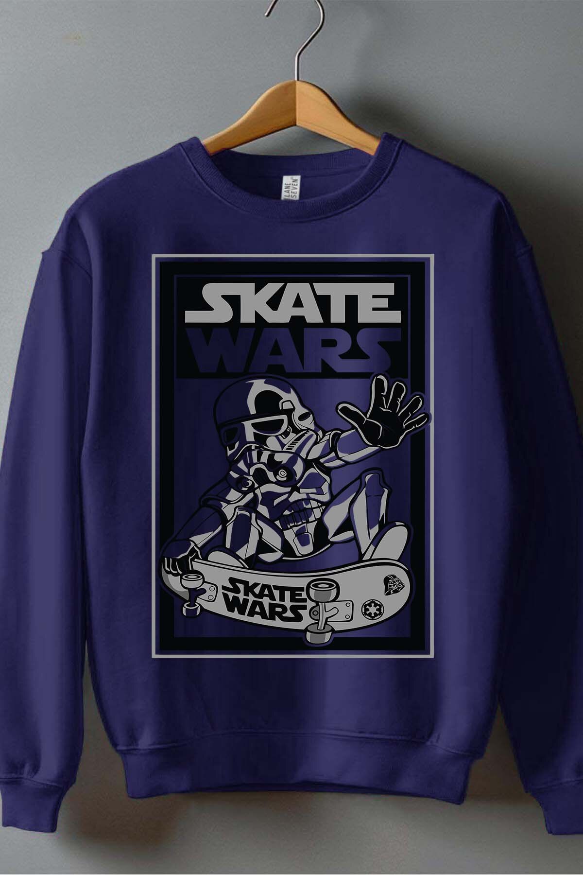Grossiste I.A.L.D FRANCE - Skate Wars - Sweat Col Rond Homme